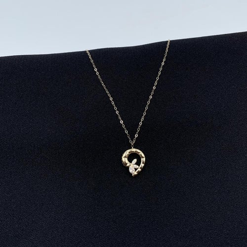 عقد ذهب أصفر عيار 18