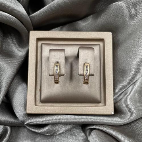 حلق ذهب أصفر عيار 18