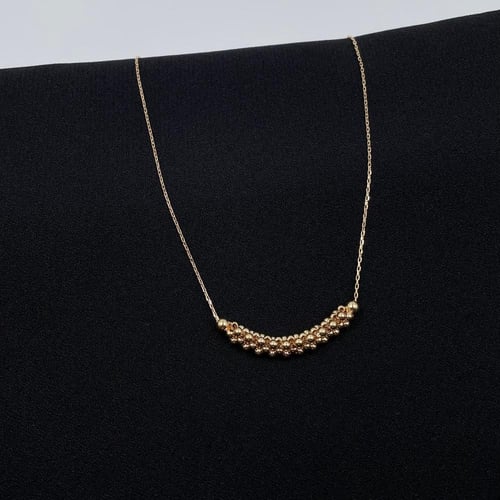 عقد ذهب أصفر عيار 18