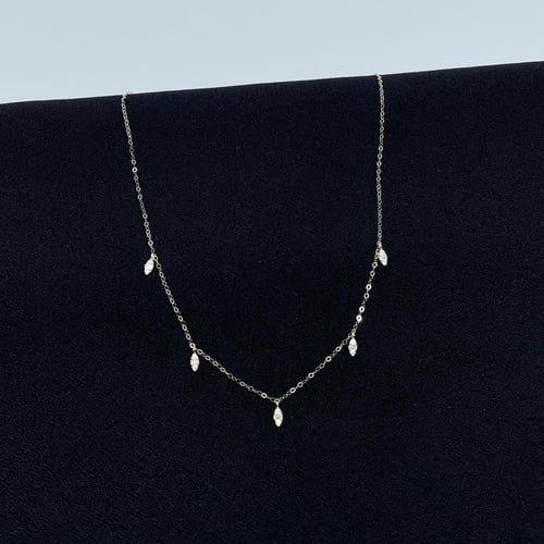 عقد ذهب أصفر عيار 18