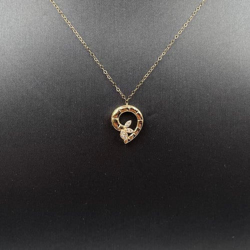 عقد ذهب أصفر عيار 18