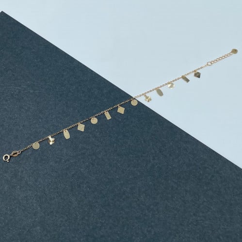 سوارة ذهب أصفر عيار 18