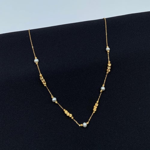 عقد ذهب أصفر عيار 21