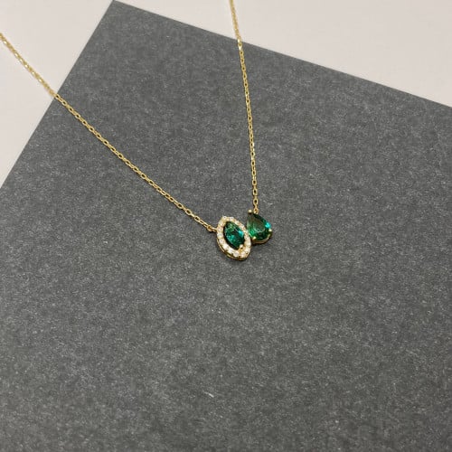 عقد ذهب أصفر عيار 18