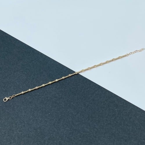 سوارة ذهب أصفر عيار 18