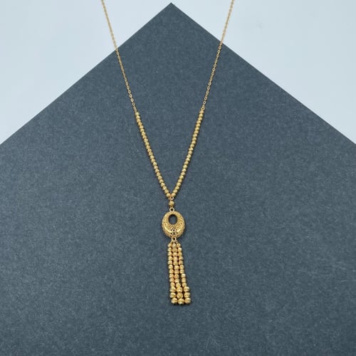 عقد ذهب أصفر عيار 21