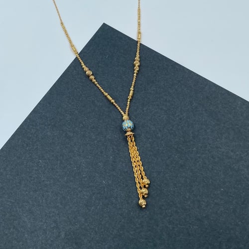 عقد ذهب أصفر عيار 21