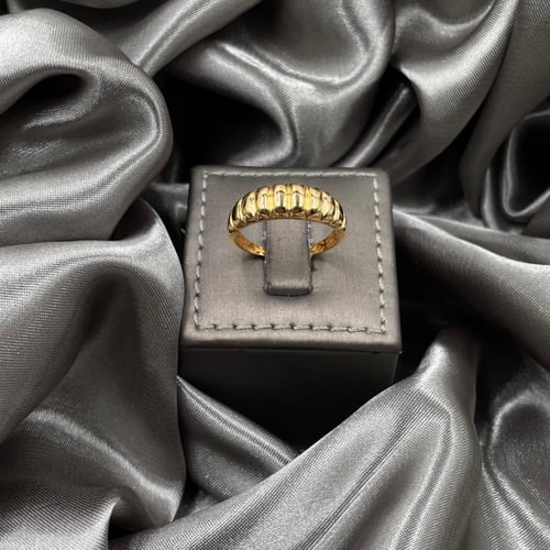 خاتم ذهب أصفر عيار 21