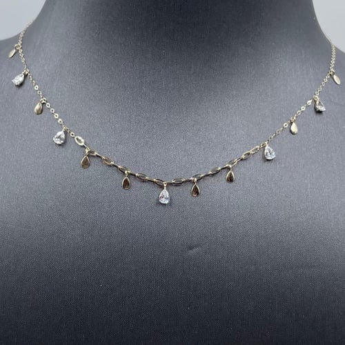 عقد ذهب أصفر عيار 18