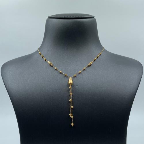 عقد ذهب أصفر عيار 21