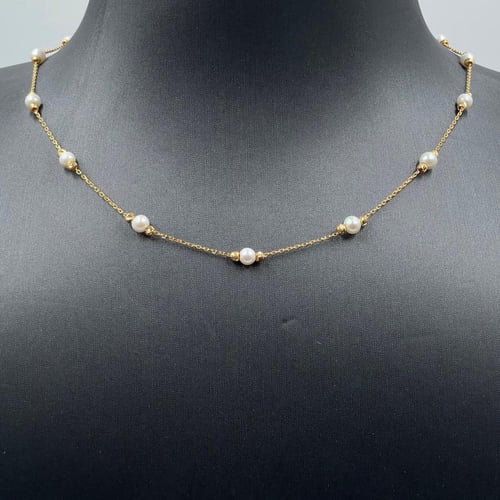 عقد ذهب أصفر عيار 21