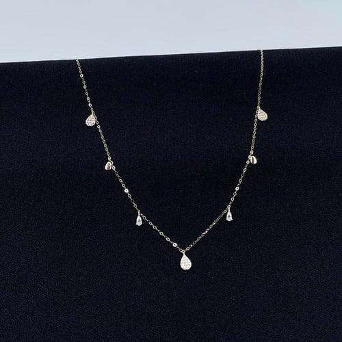 عقد ذهب أصفر عيار 18