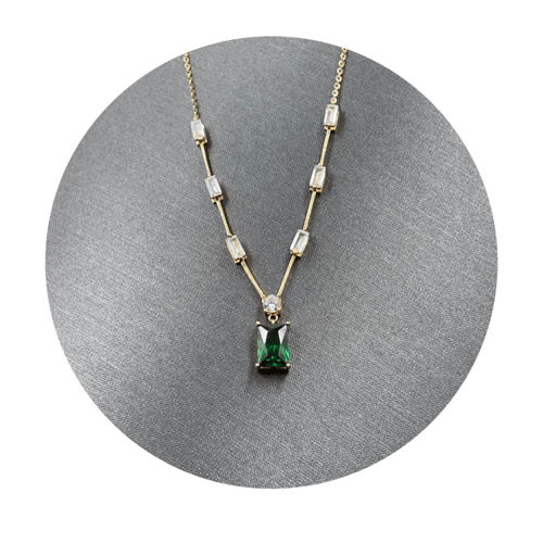 عقد ذهب أصفر عيار 18