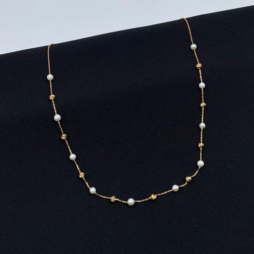 عقد ذهب أصفر عيار 21