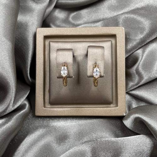 حلق ذهب أصفر عيار 18