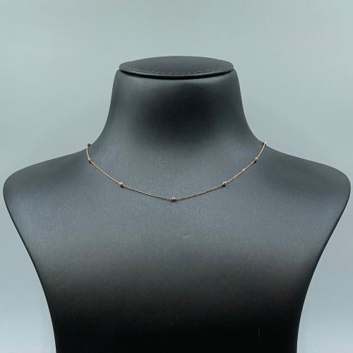 عقد ذهب أصفر عيار 18