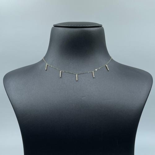 عقد ذهب أصفر عيار 18