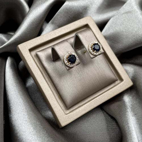 حلق ذهب أصفر عيار 18