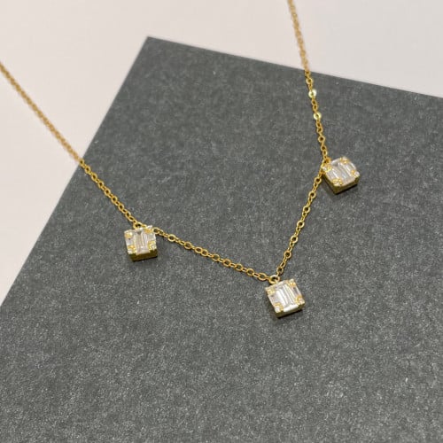 عقد ذهب أصفر عيار 18