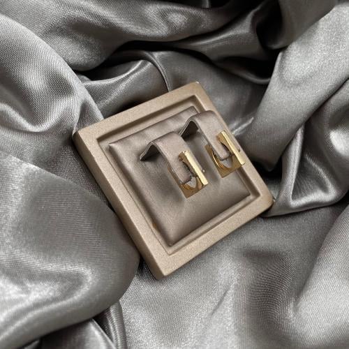 حلق ذهب أصفر عيار 18