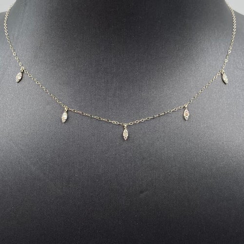 عقد ذهب أصفر عيار 18