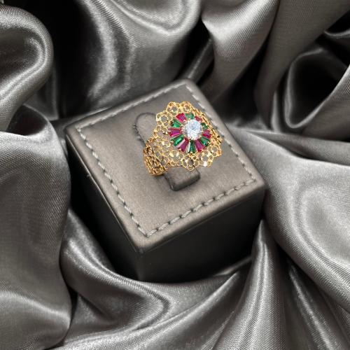 خاتم ذهب أصفر عيار 21