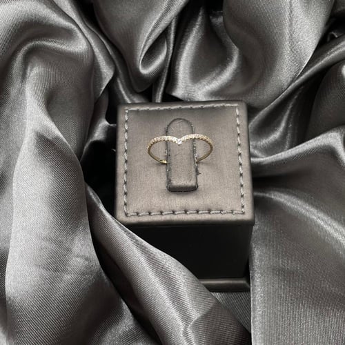 خاتم ذهب أصفر عيار 18