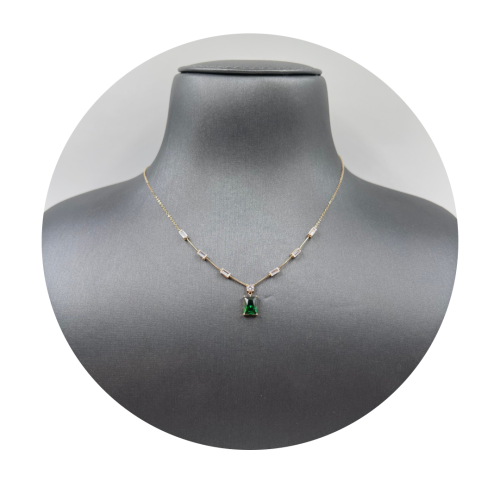 عقد ذهب أصفر عيار 18