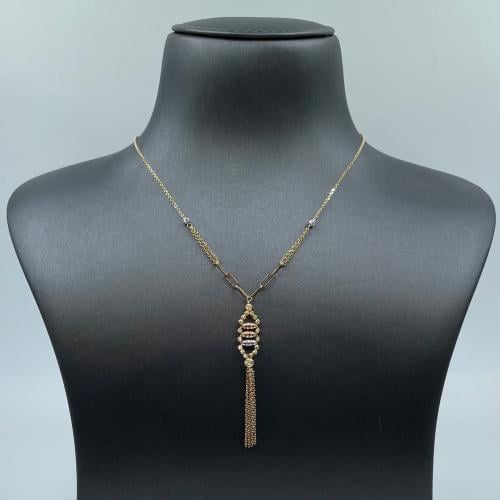 عقد ذهب مكس عيار 18