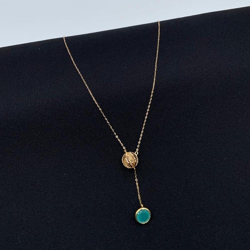 عقد ذهب أصفر عيار 21