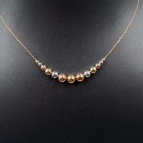 عقد ذهب مكس عيار 18