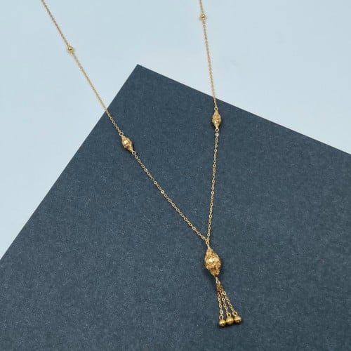 عقد ذهب أصفر عيار 21