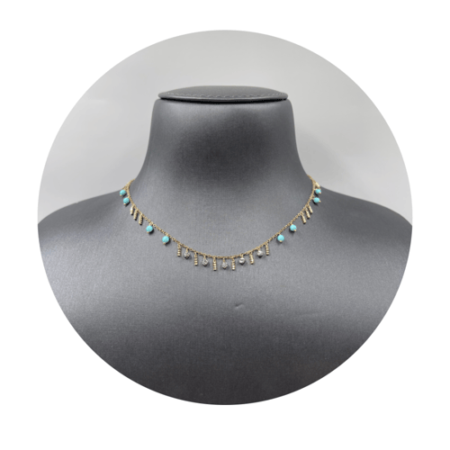 عقد ذهب مكس عيار 18