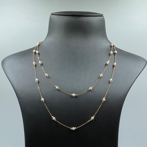 عقد ذهب أصفر عيار 21