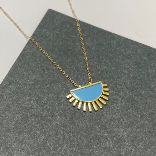 عقد ذهب أصفر عيار 18