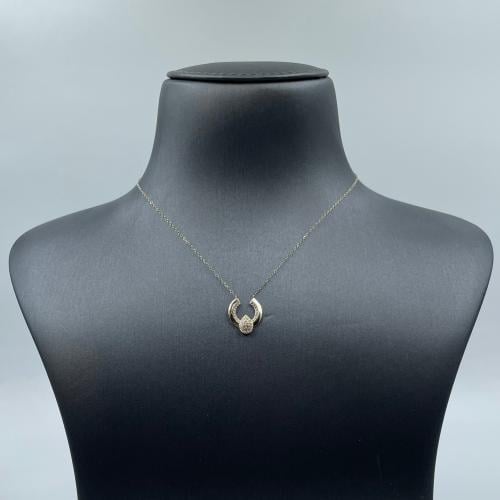 عقد ذهب أصفر عيار 18