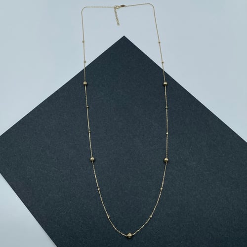 سبحة ذهب أصفر عيار 18