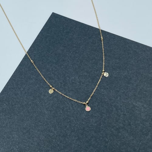 عقد ذهب أصفر عيار 18