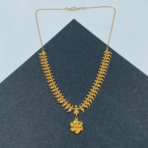 عقد ذهب أصفر عيار 21