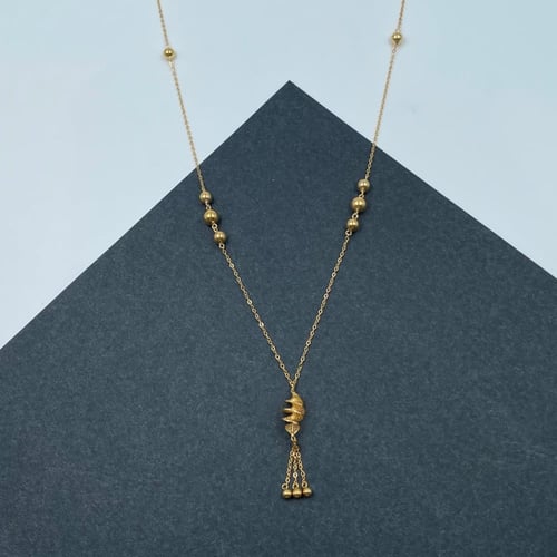 عقد ذهب أصفر عيار 21