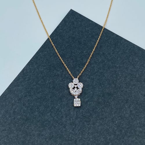 عقد ذهب أصفر عيار 18