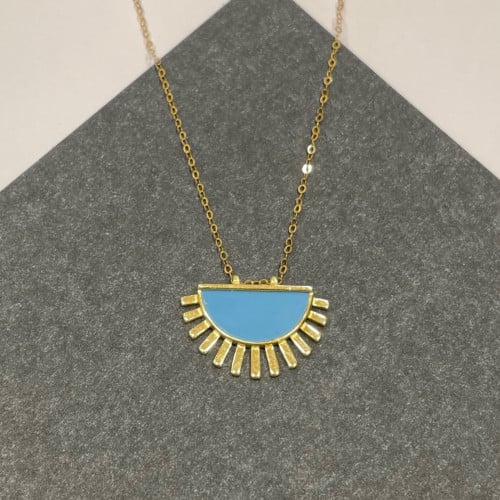 عقد ذهب أصفر عيار 18