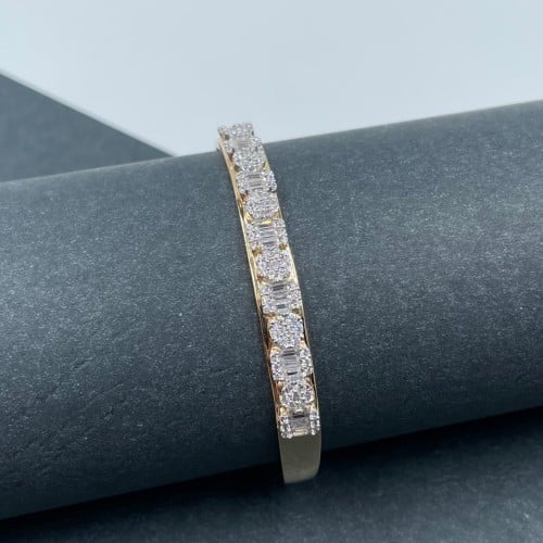 سوارة ذهب أصفر عيار 18