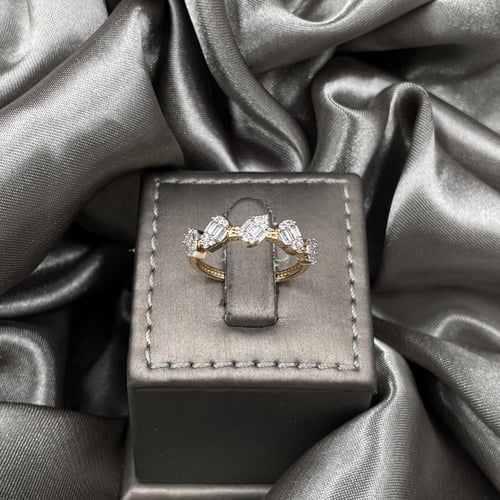 خاتم ذهب أصفر عيار 18