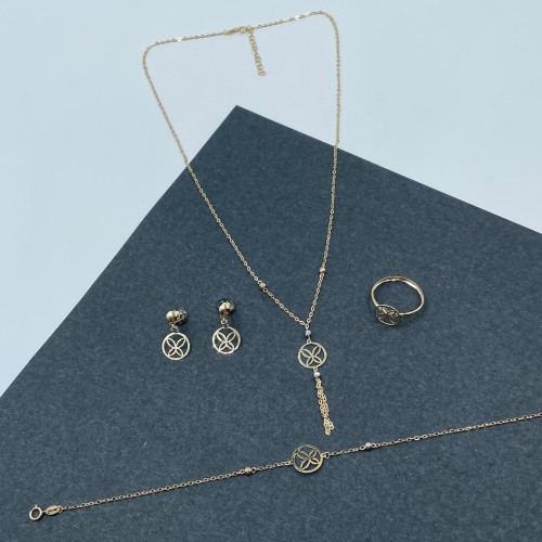 طقم ذهب مكس عيار 18