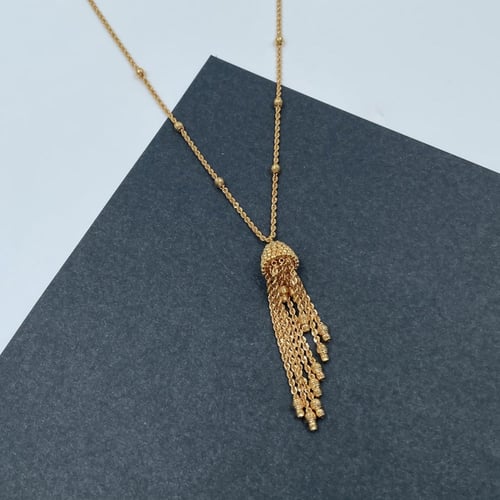 عقد ذهب أصفر عيار 21