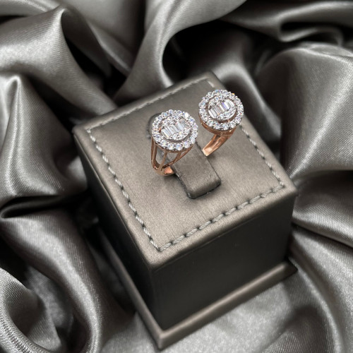 خاتم ذهب روز عيار 18