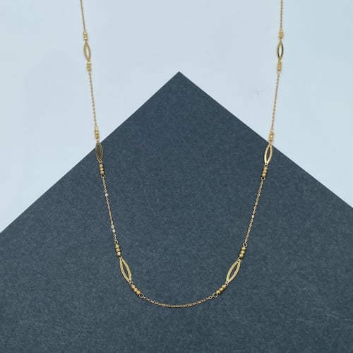 عقد ذهب أصفر عيار 21