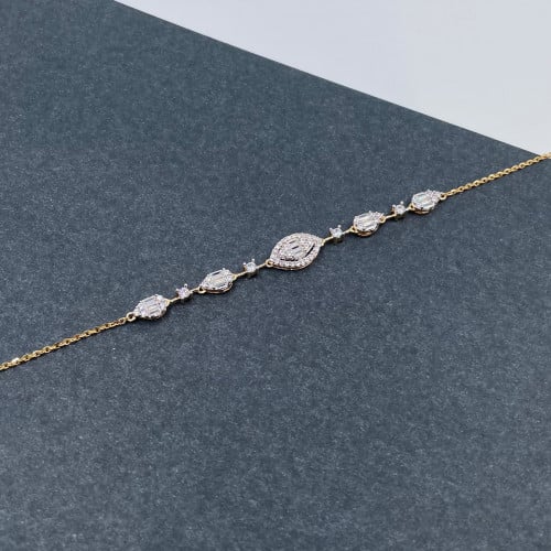 سوارة ذهب أصفر عيار 18