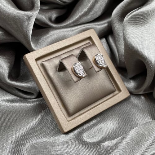 حلق ذهب أصفر عيار 18